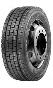 235/75R17,5 132/130M KLD200 (14 PR) 3PMSF LRR TRACCION M+S